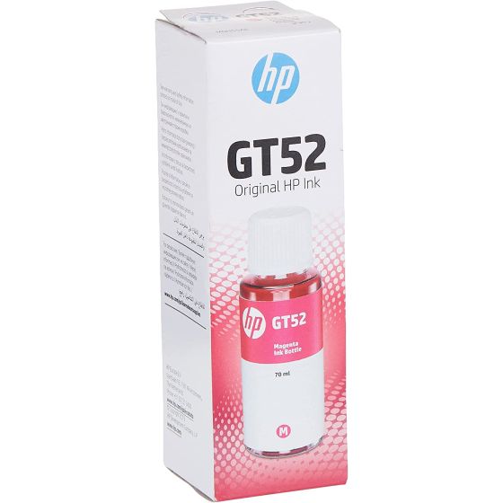 زجاجة حبر اتش بي GT52M، حجم 70 مل، ماجنتا - HP-M0H55AE