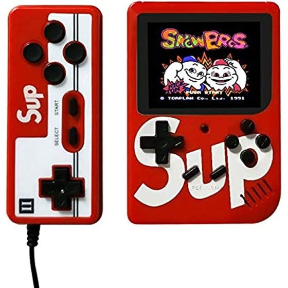 400 in 1 Sup Classic Digital Video Game Console, Red