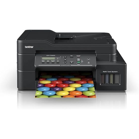 Brother All In One Wireless Inkjet Printer, Black - DCP-T720DW