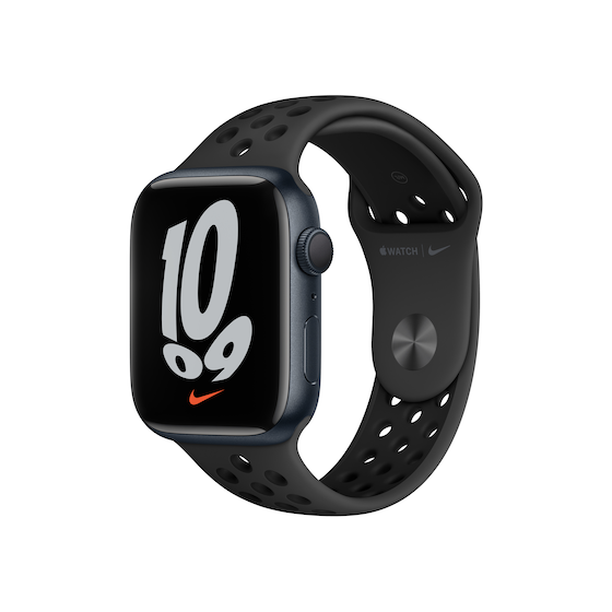 Apple Sport Watch Nike Series 7, 45mm, Midnight Aluminium