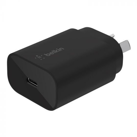 شاحن بيلكن بوست تشارج، 25 وات، منفذ USB-C - اسود