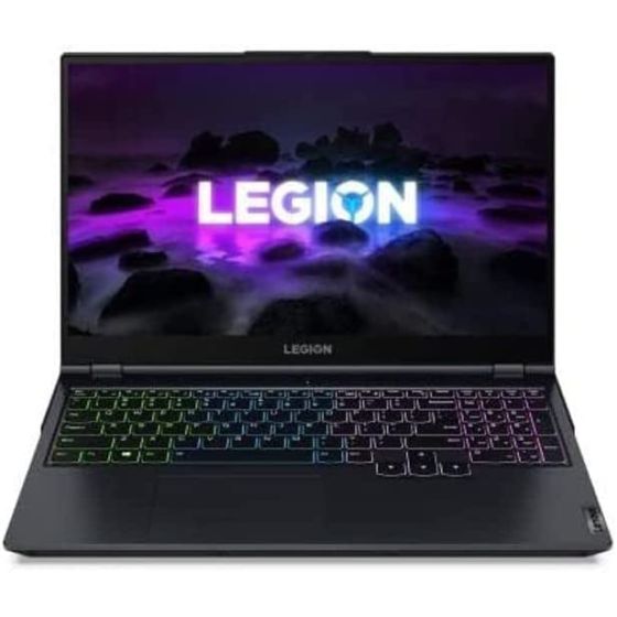 Lenovo Legion 5 15ITH6 Gaming Laptop, Intel Core i5-11400H, 15.6 Inch FHD, 1TB SSD, 16GB RAM, NVIDIA GeForce RTX 3060 6GB, FREEDOS - Blue