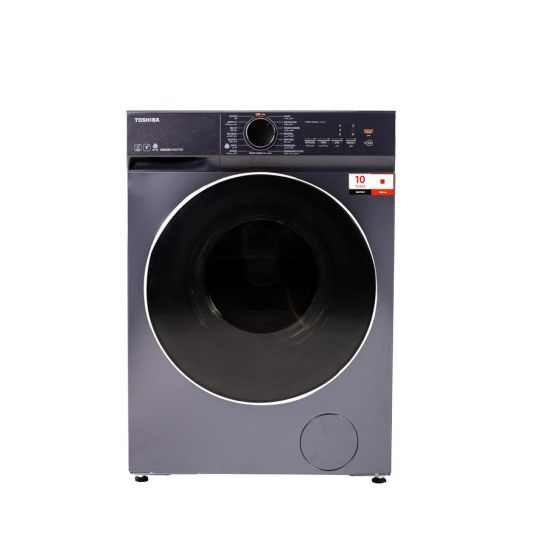 Toshiba T21 Inverter Front Load Washing Machine, 8.5 KG,Morandi Grey - TW-T21BU95UWEG(MG)