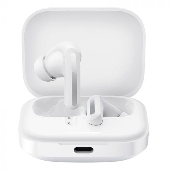 Xiaomi Redmi Buds 5 Earbuds with Noise Cancellation, 2 Microphones and 40 Hours Battery Life, White - BHR7628GL