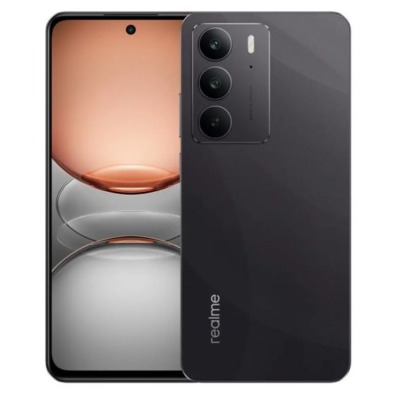 ريلمي C75، سعة 256 جيجابايت، رام 8 جيجابايت، 4G LTE، شريحتين - أسود
