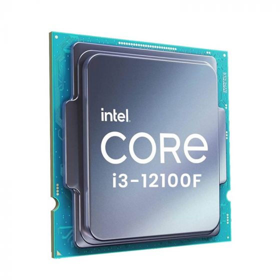 Intel Core I3-12100F Desktop Processor, Quad-Core, 3.3 GHz, LGA 1700 Socket