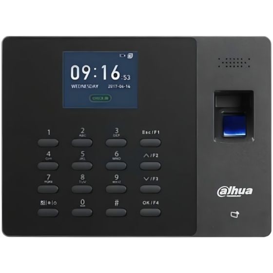 جهاز الحضور والانصراف داهوا، اسود - ASA1222G