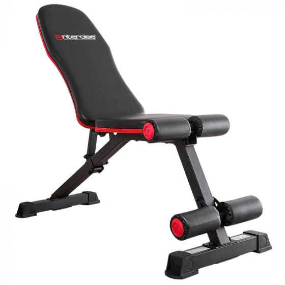 Entercise Adjustable Bench, 250 KG, Black - MS108