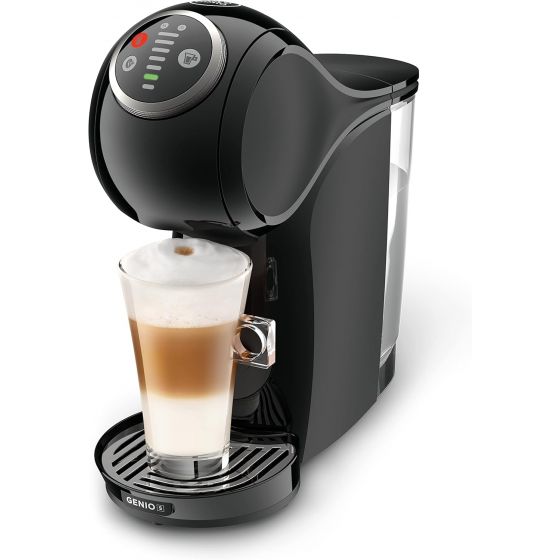 Delonghi Nescafe Dolce Gusto Genio S Plus Espresso Machine, 0.8 Liter, 1500W - Black