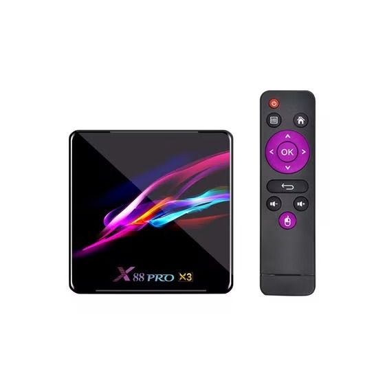 X88 Pro X3 TV Box, Black - V7491UK-32G