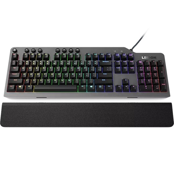 Lenovo Legion RGB Mechanical Gaming Keyboard, Black - K500