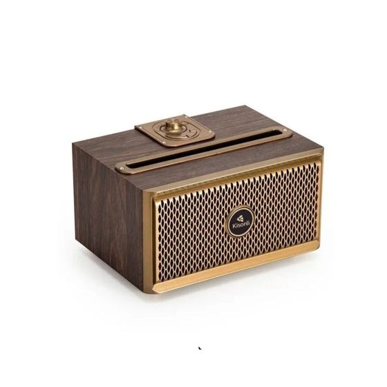 Kisonli Wireless Speaker, Brown- G1
