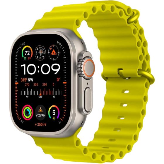 T1000 ULTRA Series 9 Smart Watch, 1.3 Inch - Yellow