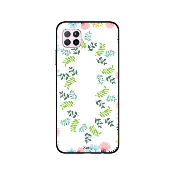 Zoot Printed Leaves Printed Back Cover for Huawei Nova 7i