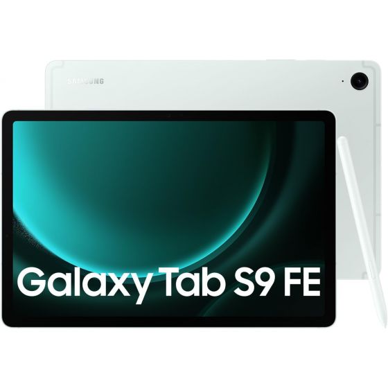 سامسونج جالكسي تاب S9 FE، مقاس 10.9 بوصة، 128 جيجا، رام 6 جيجا، شبكة 5G، واي فاي - مينت