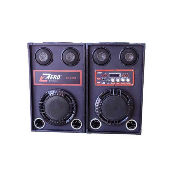 Zero Wired and Wireless Speaker, Black - ZR-6650