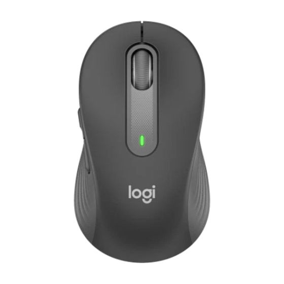 ماوس ضوئي لاسلكي لوجيتك سيجنتشر، اسود - M650