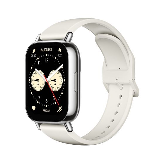 Xiaomi Redmi Watch 5 Lite, 1.96 Inch, Grey Case and Light Gold Strap - BHR8791GL