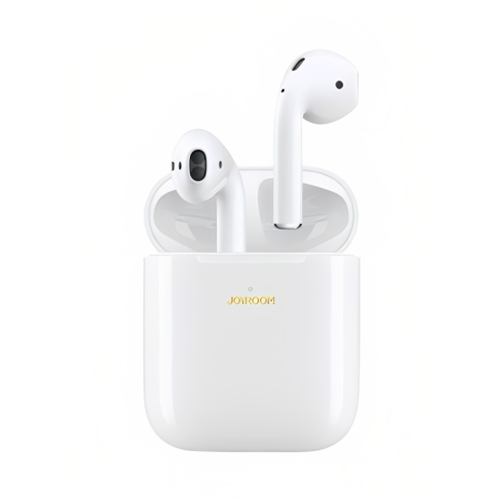 Joyroom Air TWS Wireless Earbuds with Built-in Microphone, White - Jr-T03S