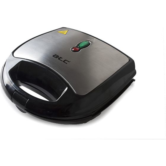 Atc 3 In 1 Sandwich Maker, 3 Plates, 700 Watt, Black - H-SM0301S