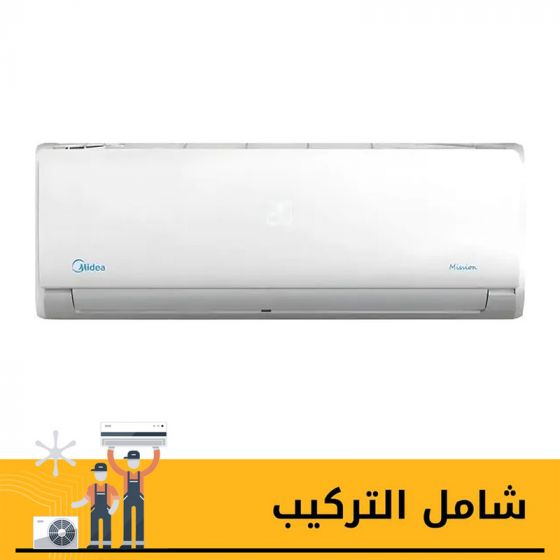 Midea Spilt Air Conditioner, 3 HP, Cooling and Heating, White - MSCT24HRN