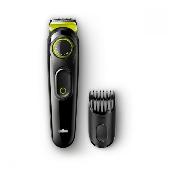 Braun Beard Trimmer, Black - BT3021