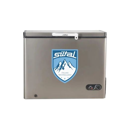 ديب فريزر افقي ديفروست سيلتال، 350 لتر، فضي - CF-350