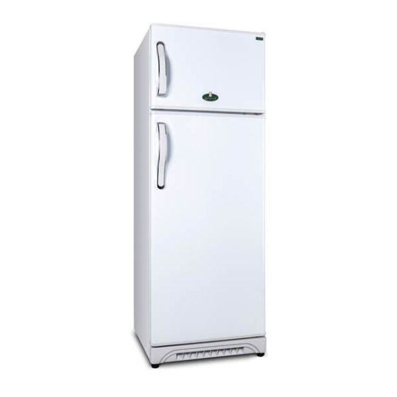 ثلاجة كريازي ديفروست، 335 لتر، اخضر - K330W - G