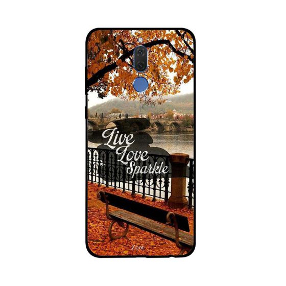 Zoot Live Love Sparkle Printed Back Cover for Huawei Mate 10 Lite