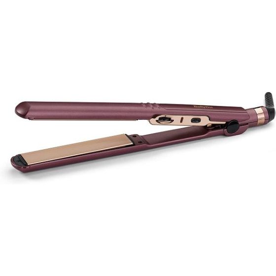 Babyliss Berry Crush Hair Straightener, 140C - 230C Degrees, Purple - BAB2183PSDE