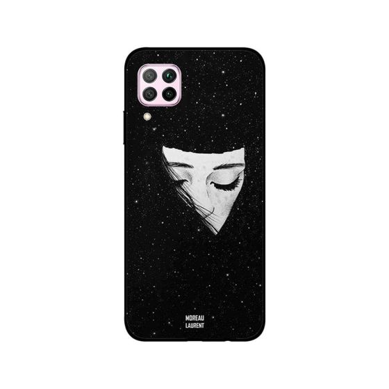 Moreau Laurent Sad Girl In Stars Printed Back Cover for Huawei Nova 7i