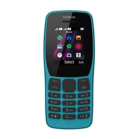 نوكيا 110 بشريحتين، شبكة 2G - ازرق