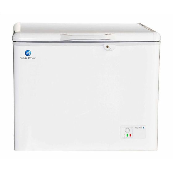 White Whale Defrost Chest Freezer, 250 Liters, White - WCF300 WG