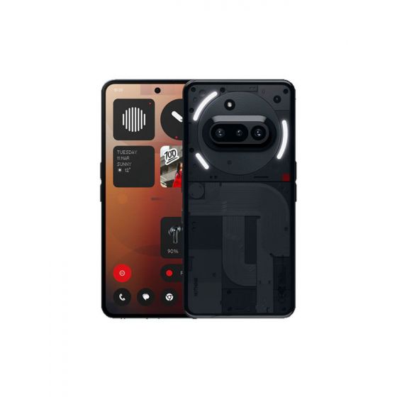 Nothing Phone 3A, 256GB, 12GB RAM, 5G, Dual SIM - Black
