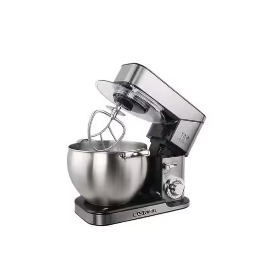Black and White Analog Stand Mixer, 12.5 Liters, 2200 Watt, Silver - SV-1222