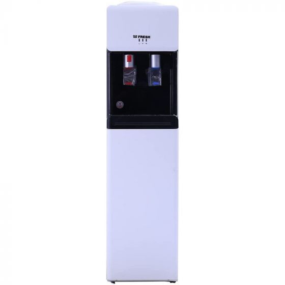 Fresh Hot and Cold Water Dispenser, 2 Taps, White - FW-17VFW