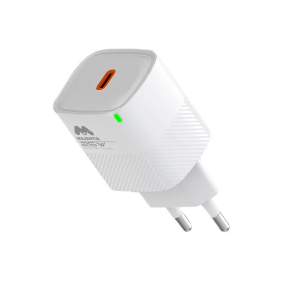 شاحن ماجنتيك، 25 وات، فئة C، ابيض - MC-001
