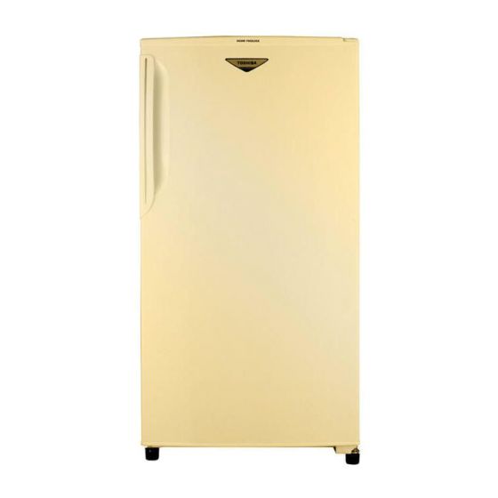 Toshiba Freestanding Deep Freezer, No Frost, 4 Drawers, 195 Liters, Gold - GF-18H-G