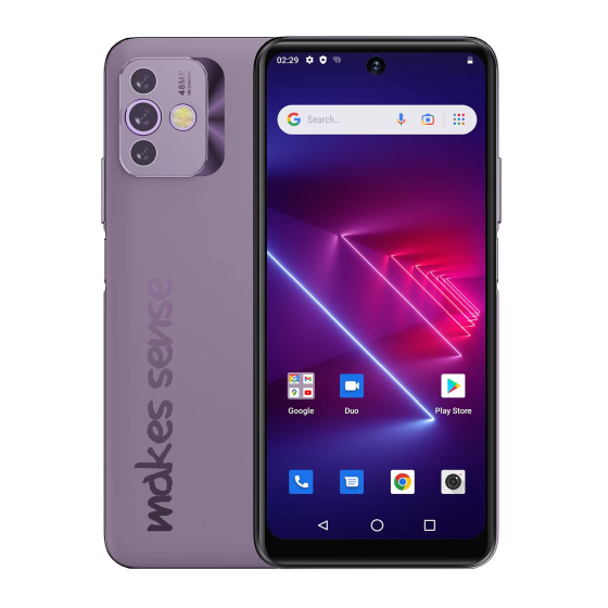 اي كي يو X9 بشريحتين، 128 جيجا، رام 8 جيجا، شبكة 4G LTE - أرجواني