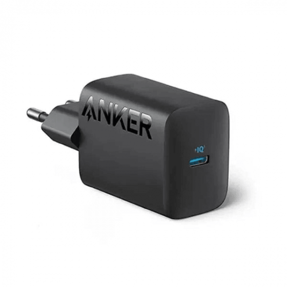 Anker 312 Wall Charger, 30 Watt, USB-C Port, Black - A2640L11