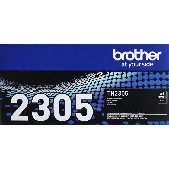 Brother Toner Cartridge, Black - TN2305