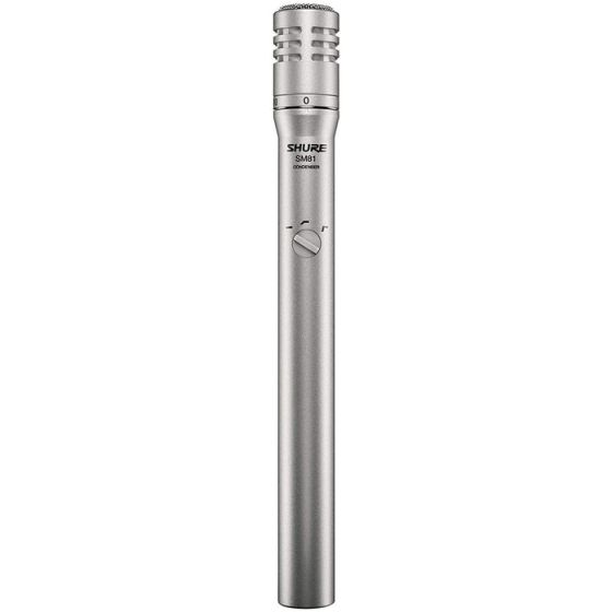 ميكروفون لاسلكي شور، فضي - SM81-LC-X