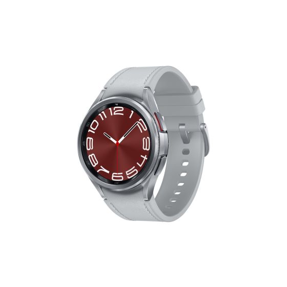 Samsung Galaxy Watch 6 Classic, 43mm, Silver Case and Strap