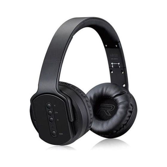Sodo Wireless Over-Ear Heaphones with Microphone, Black- MH2