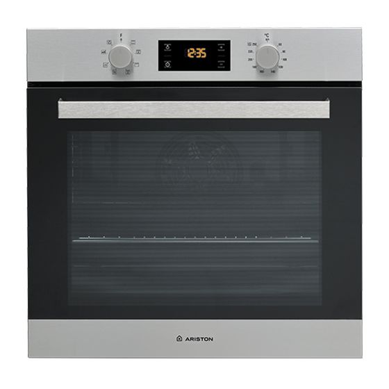 Ariston Built-In Digital Electric Oven With Grill, 66 Litres, Stainless Steel - FA3 540 H IX A