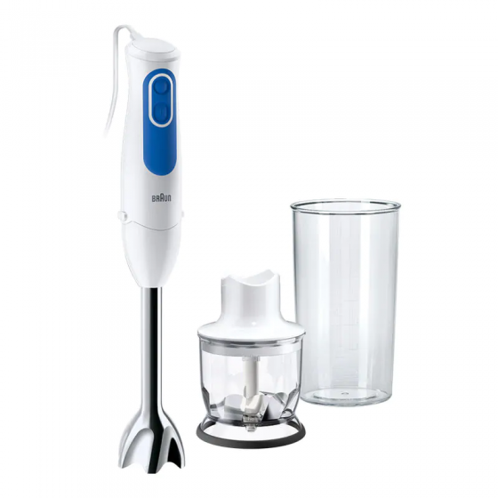 Braun MultiQuick 3 Hand Blender, White Blue – MQ 3020 Pesto