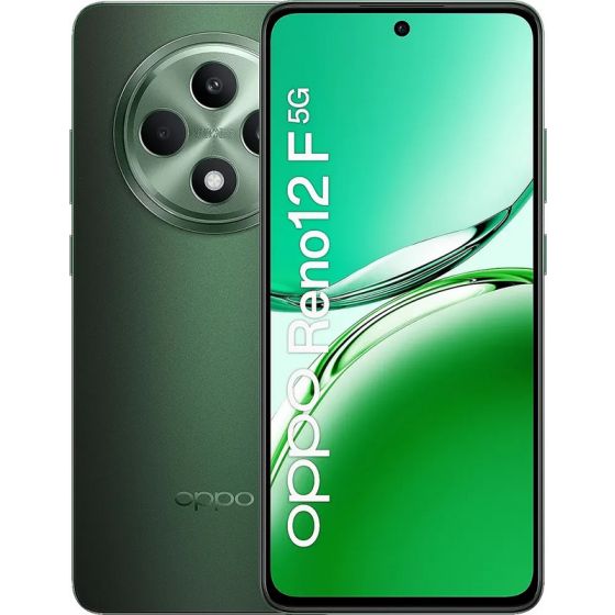 اوبو رينو 12 F، سعة 256 جيجا، 12 جيجا رام، شريحتين اتصال، شبكة 5G - اخضر زيتوني