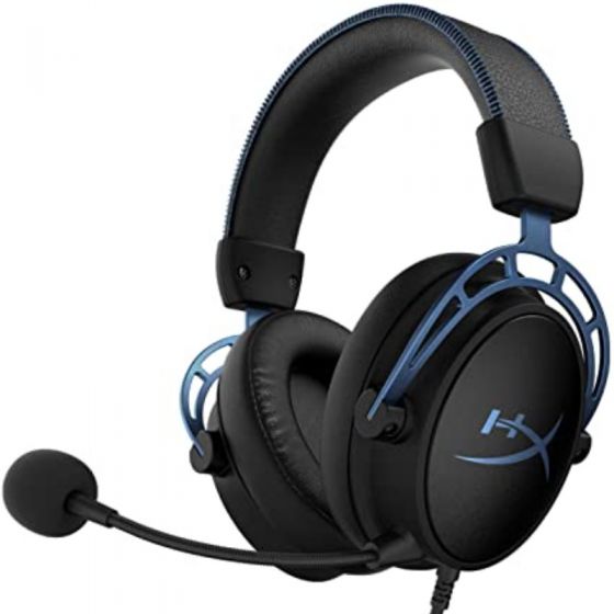 HyperX Cloud Alpha S Gaming Headset | HyperX 7.1 Surround Sound | Bass adjustment sliders | HyperX Dual Chamber Drivers | Durable aluminum frame