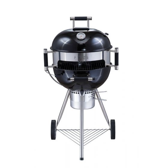 Home Pizza Charcoal Grill - Black