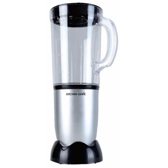 Kitchen Genie Personal Blender, 0.4 Liter, 250 Watt- Silver